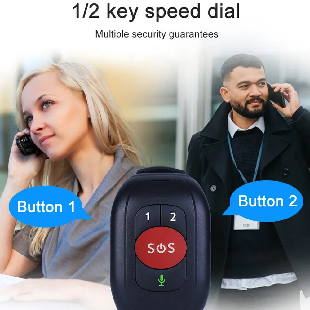 Fall Detection Watch - Orologio SOS per anziani 4G LTE