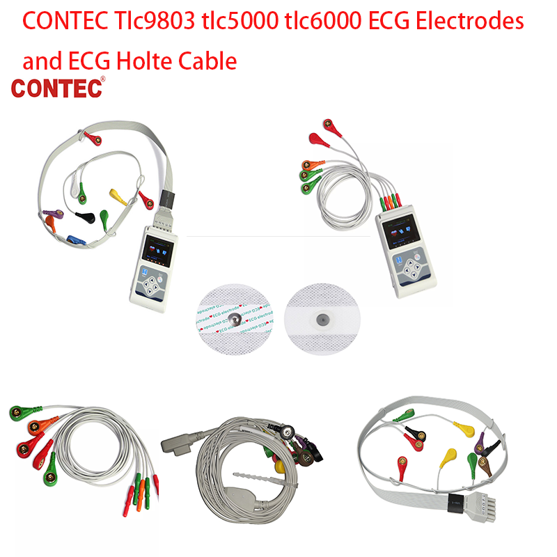 Ecg Patch Monitor - CONTEC Tlc9803 tlc5000 tlc6000 elettrodi ECG