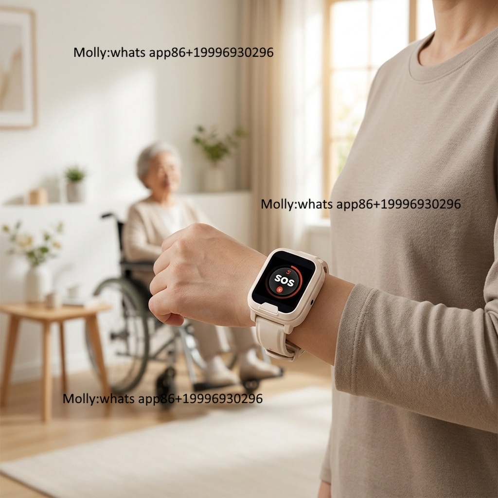 Fall Detection Watch - Orologio Medico 4G con Rilevamento Cadute,