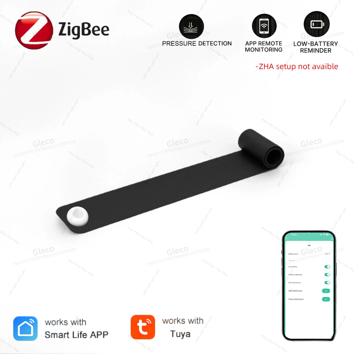 Smart Insole Pressure - Rilevatore di sensori di pressione Zigbee