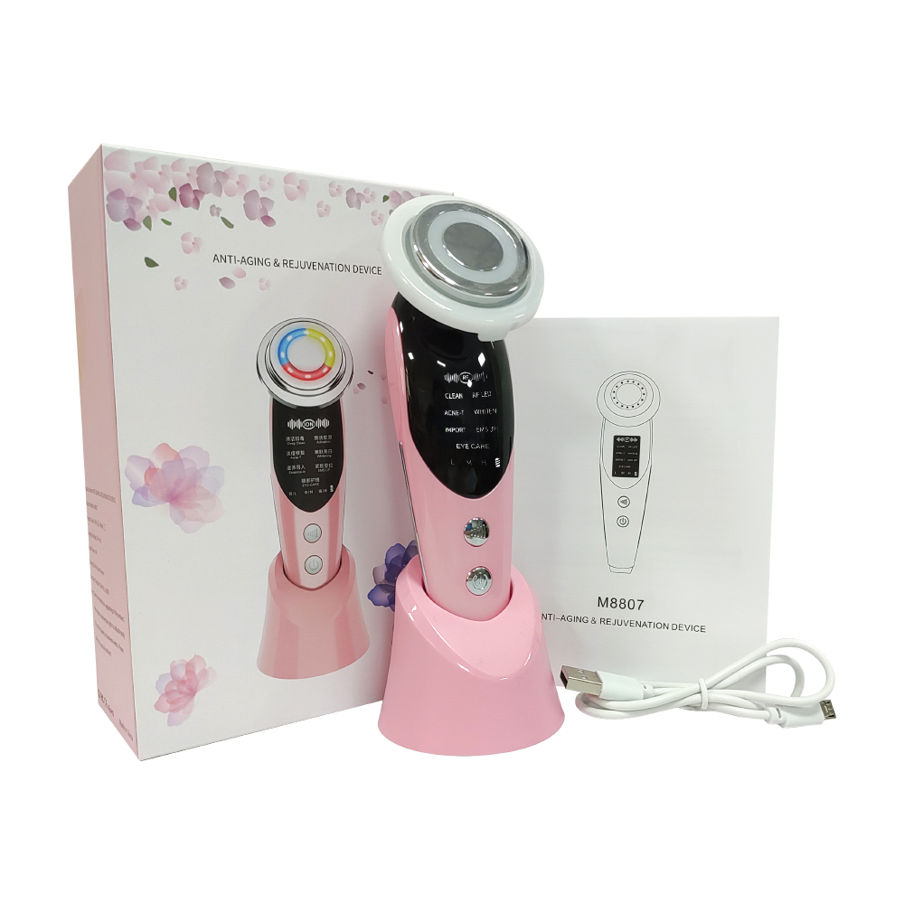 Galvanic Skin Sensor - Mesoterapia facciale Elettroporazione RF Radiofrequenza LED