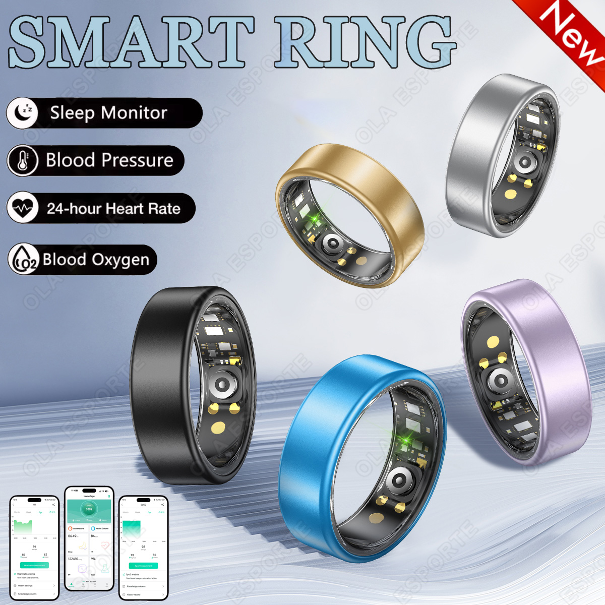 Temperature Ring Skin - Nuovo anello intelligente R09 per uomo