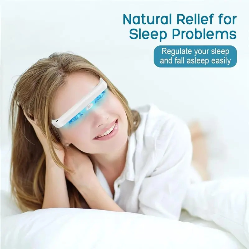 Light Therapy Glasses - Occhiali per Terapia Luminosa SAD, Fototerapia
