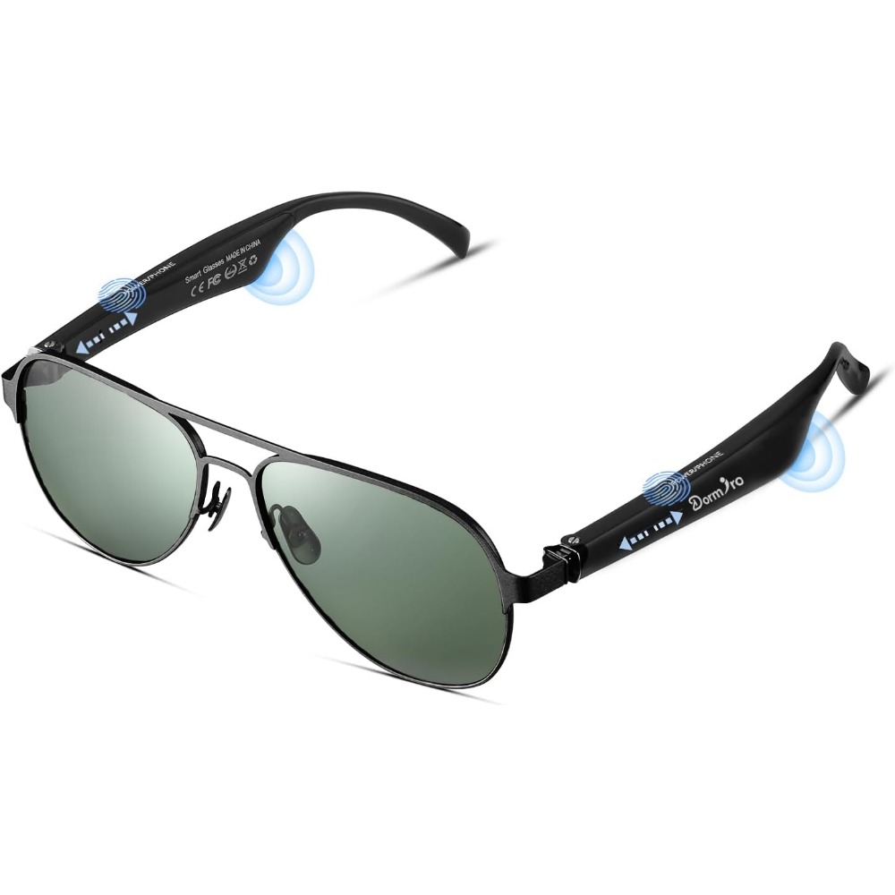 Smart Glasses Lens - Occhiali Intelligenti da Uomo con 12