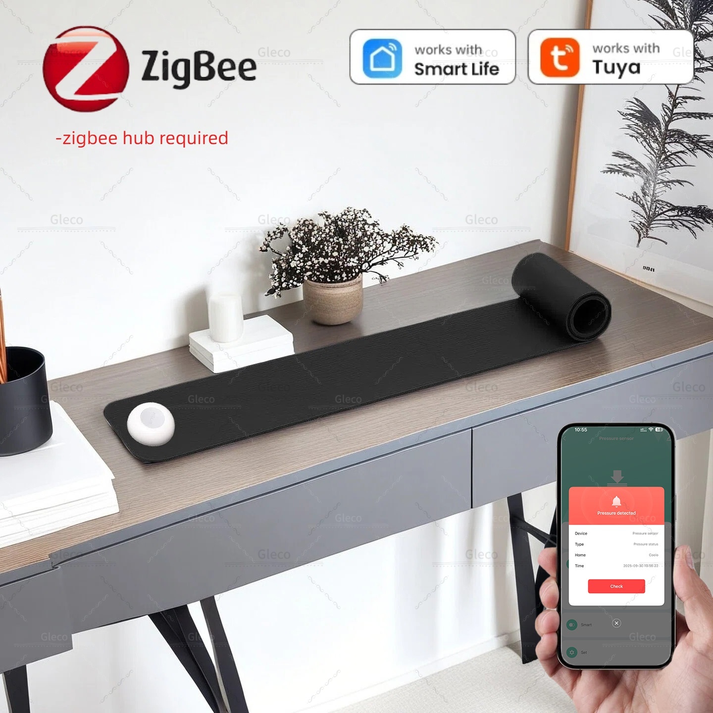 Smart Insole Pressure - Rilevatore di sensori di pressione Zigbee