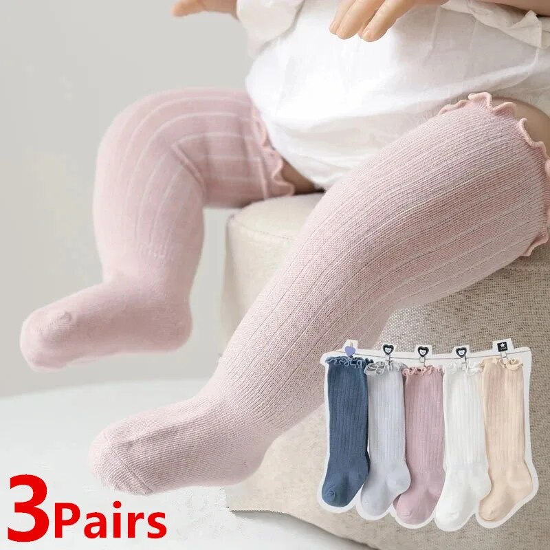 Baby Sock Oximeter - 3 paia/lotto neonate calzini pizzo con