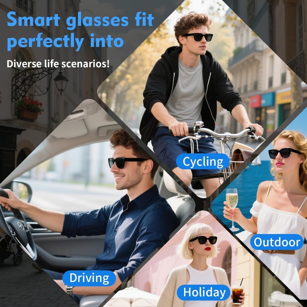 Occhiali Intelligenti con Foto - Smart Glasses Lens recensione e prezzo