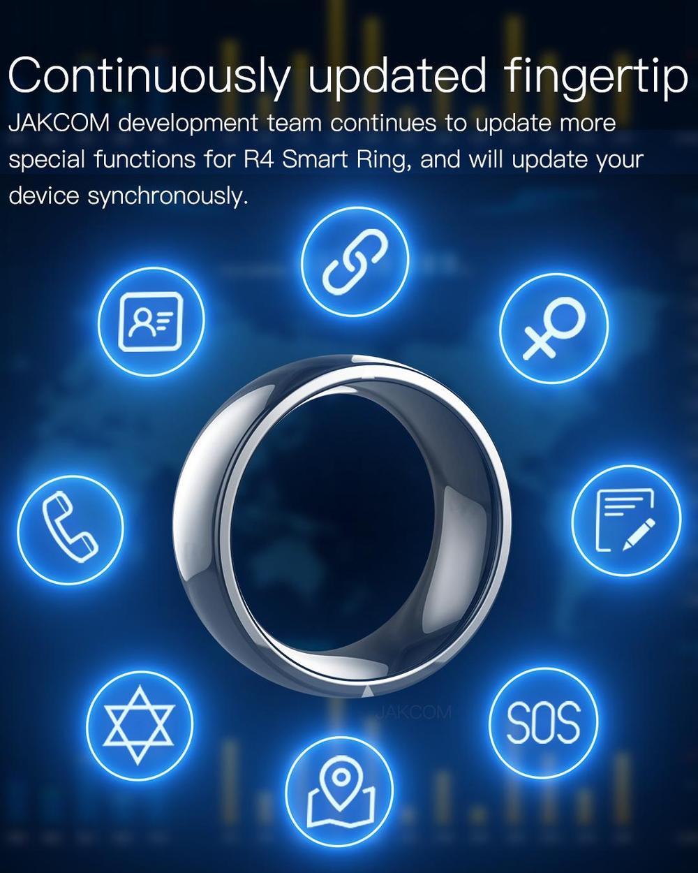 Jakcom R4 Intelligente Anello  - Smart Ring Nfc Pay recensione e prezzo