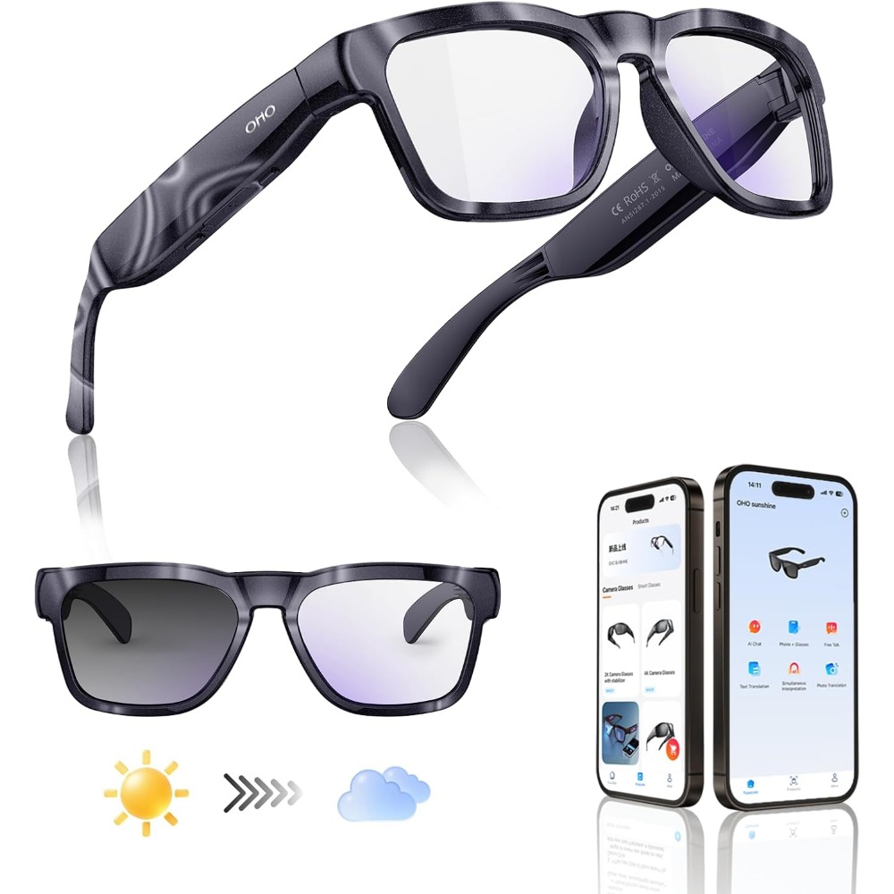 Occhiali Smart AI con Audio Bl - Smart Glasses Lens recensione e prezzo