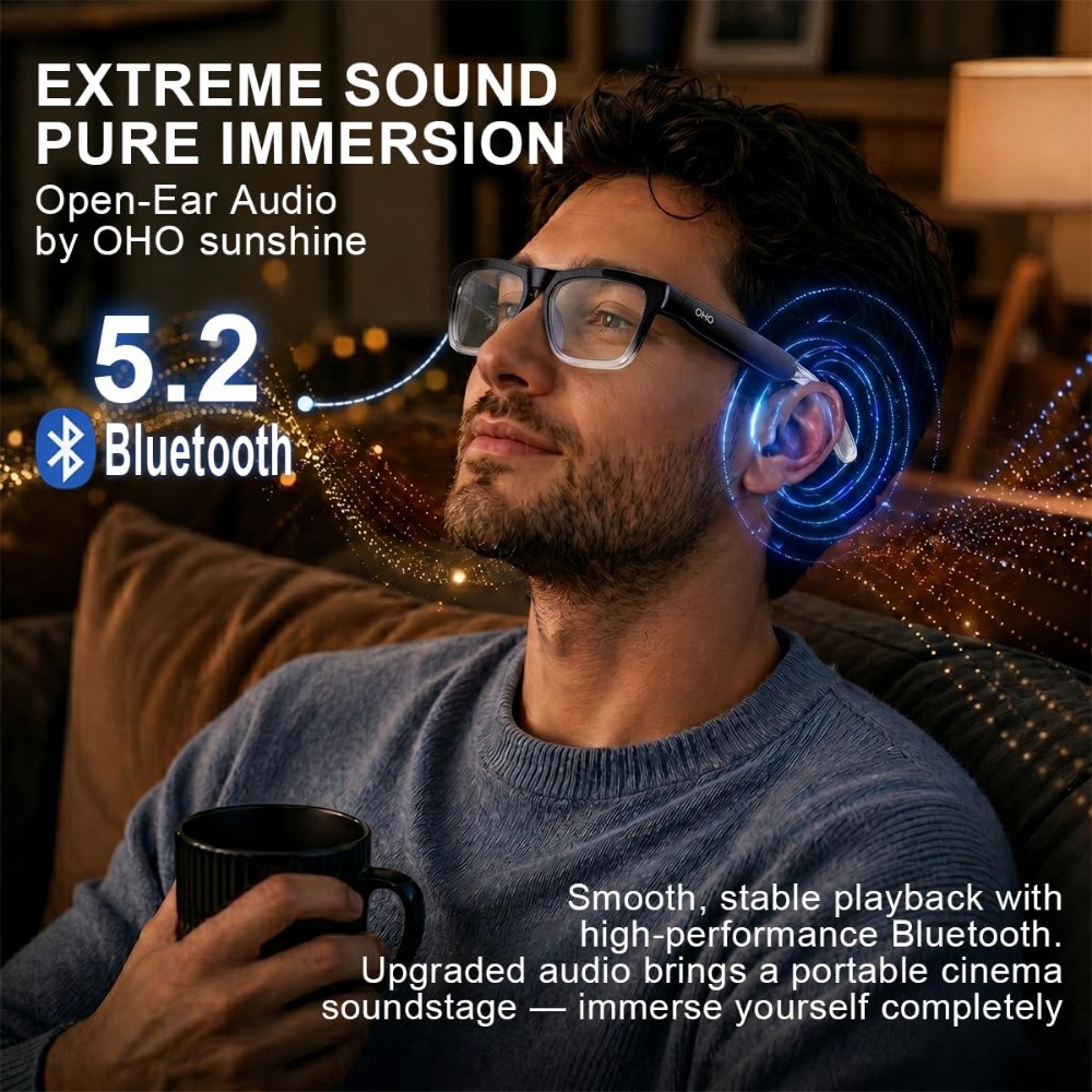 Occhiali Smart AI con Audio Bl - Smart Glasses Lens recensione e prezzo
