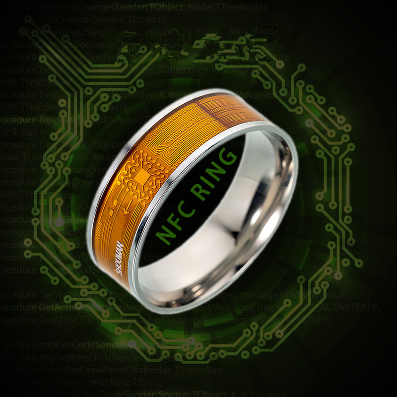 Multifunzionale Unisex in acci - Smart Ring Nfc Pay recensione e prezzo
