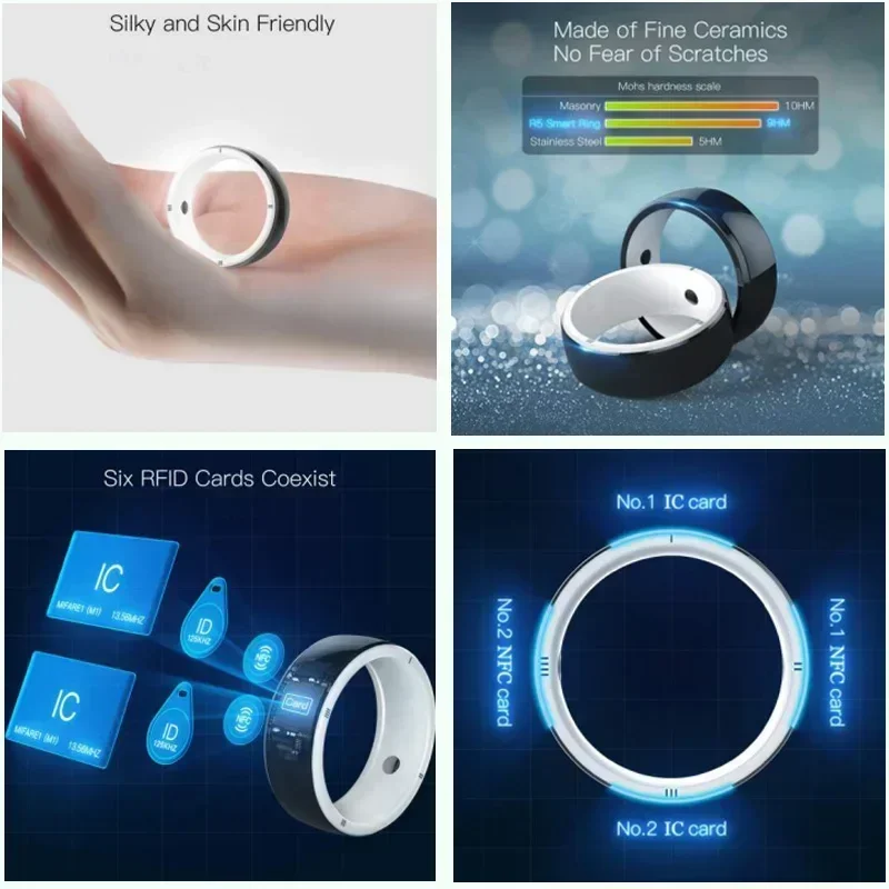 Smart Ring 6 Schede RFID Condi - Smart Ring Nfc Pay recensione e prezzo