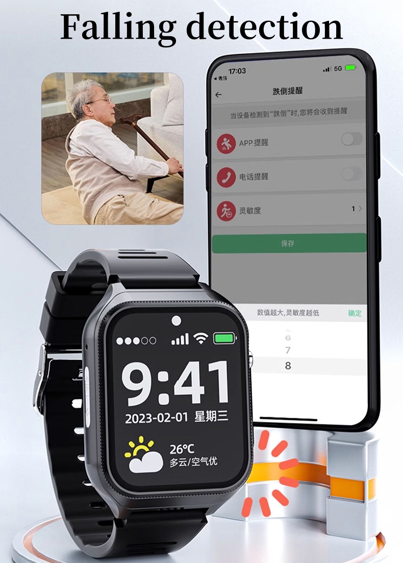 Orologio intelligente per anzi - Fall Detection Watch recensione e prezzo