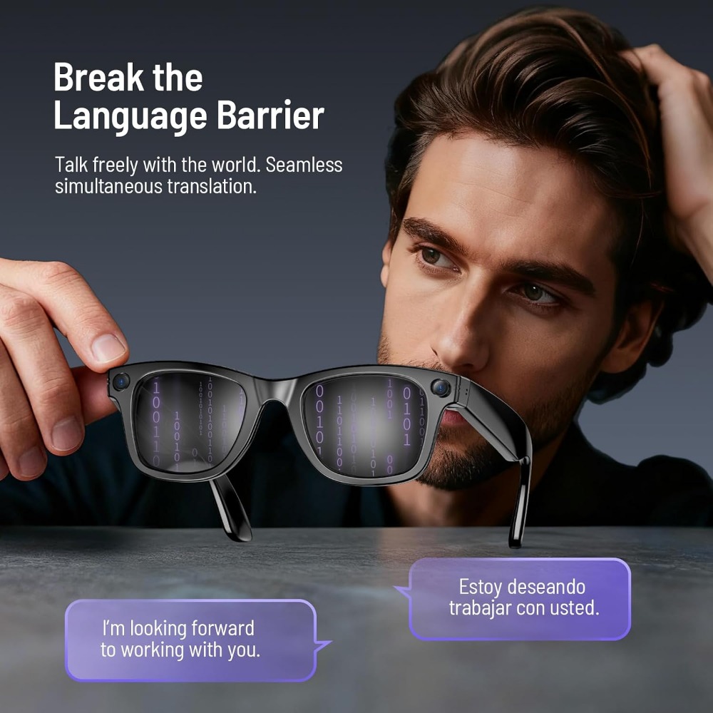 Occhiali Intelligenti con Foto - Smart Glasses Lens recensione e prezzo