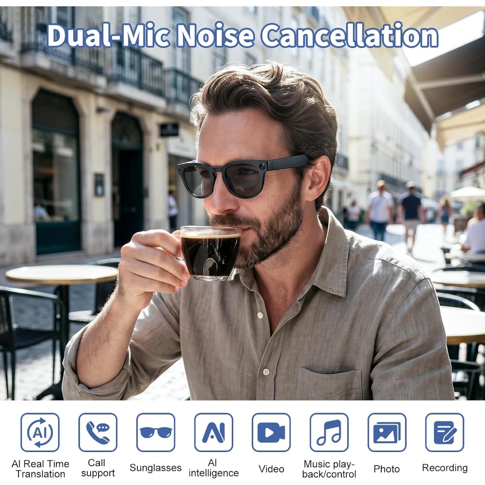 Occhiali Intelligenti con Foto - Smart Glasses Lens recensione e prezzo