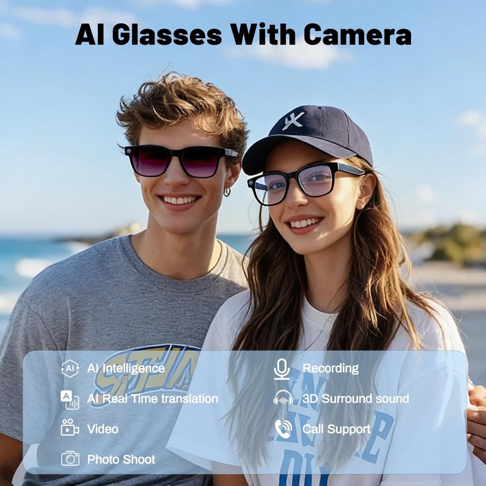 Occhiali Intelligenti con Trad - Smart Glasses Lens recensione e prezzo