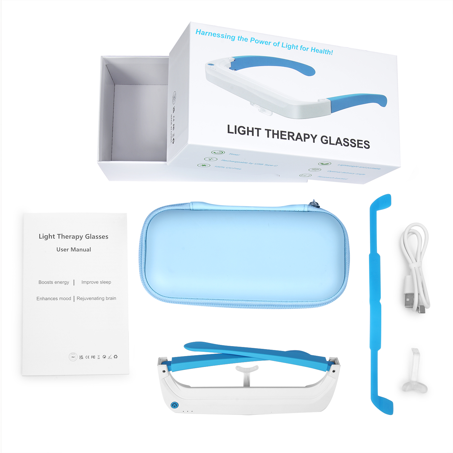 Occhiali per Terapia della Luc - Light Therapy Glasses recensione e prezzo