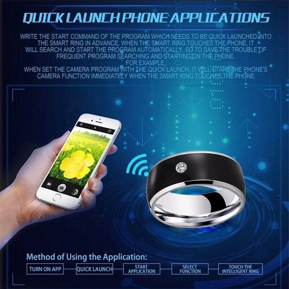 Indossabile intelligente con t - Smart Ring Nfc Pay recensione e prezzo