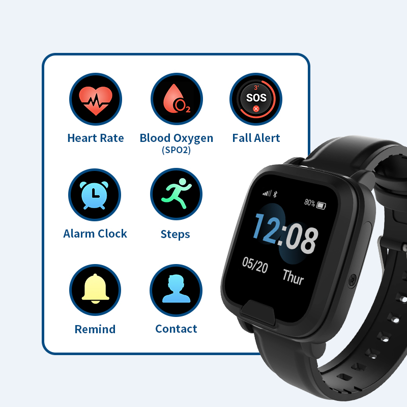 Smartwatch 4G per Anziani con  - Fall Detection Watch recensione e prezzo