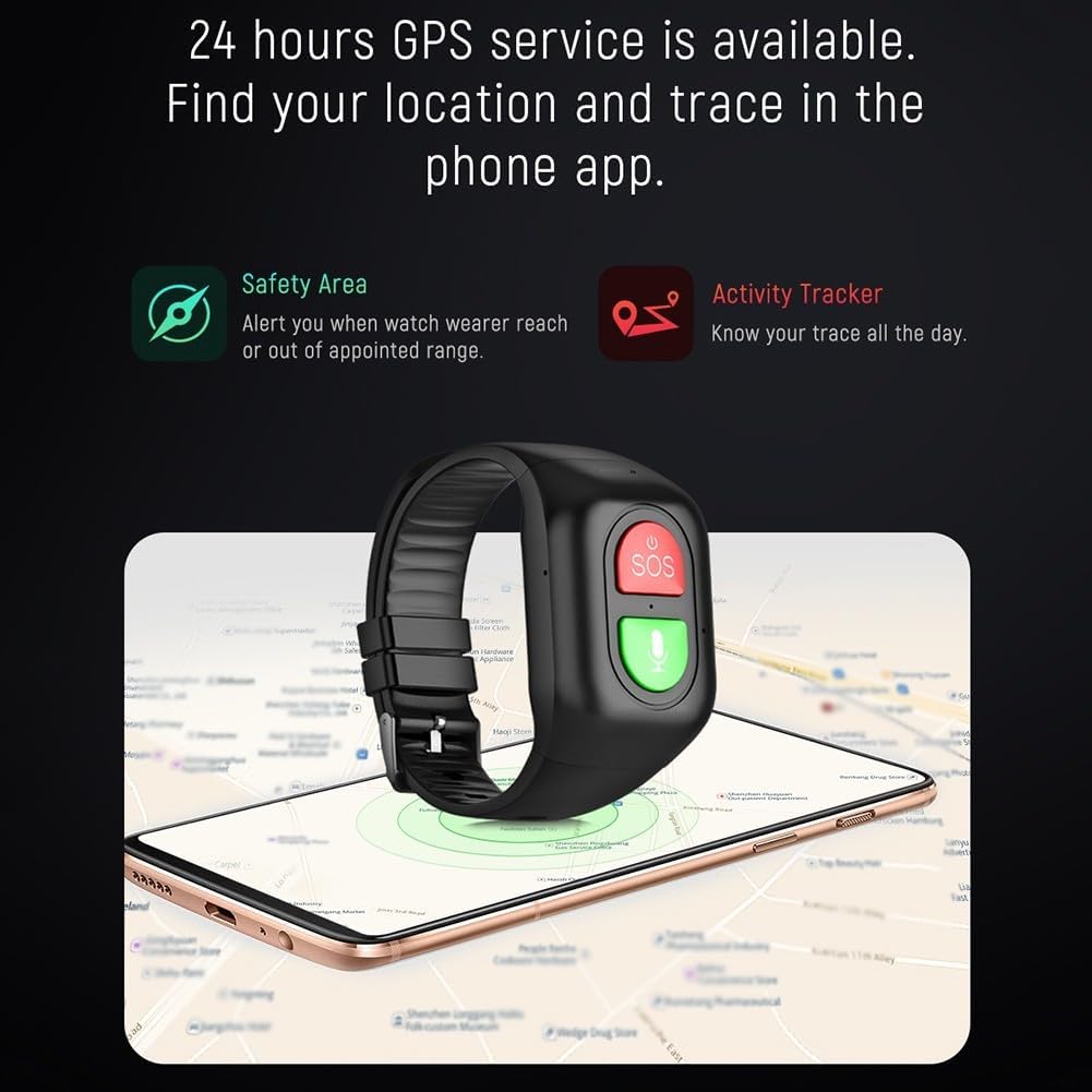 Wonlex S8 Anziani Localizzator - Fall Detection Watch recensione e prezzo