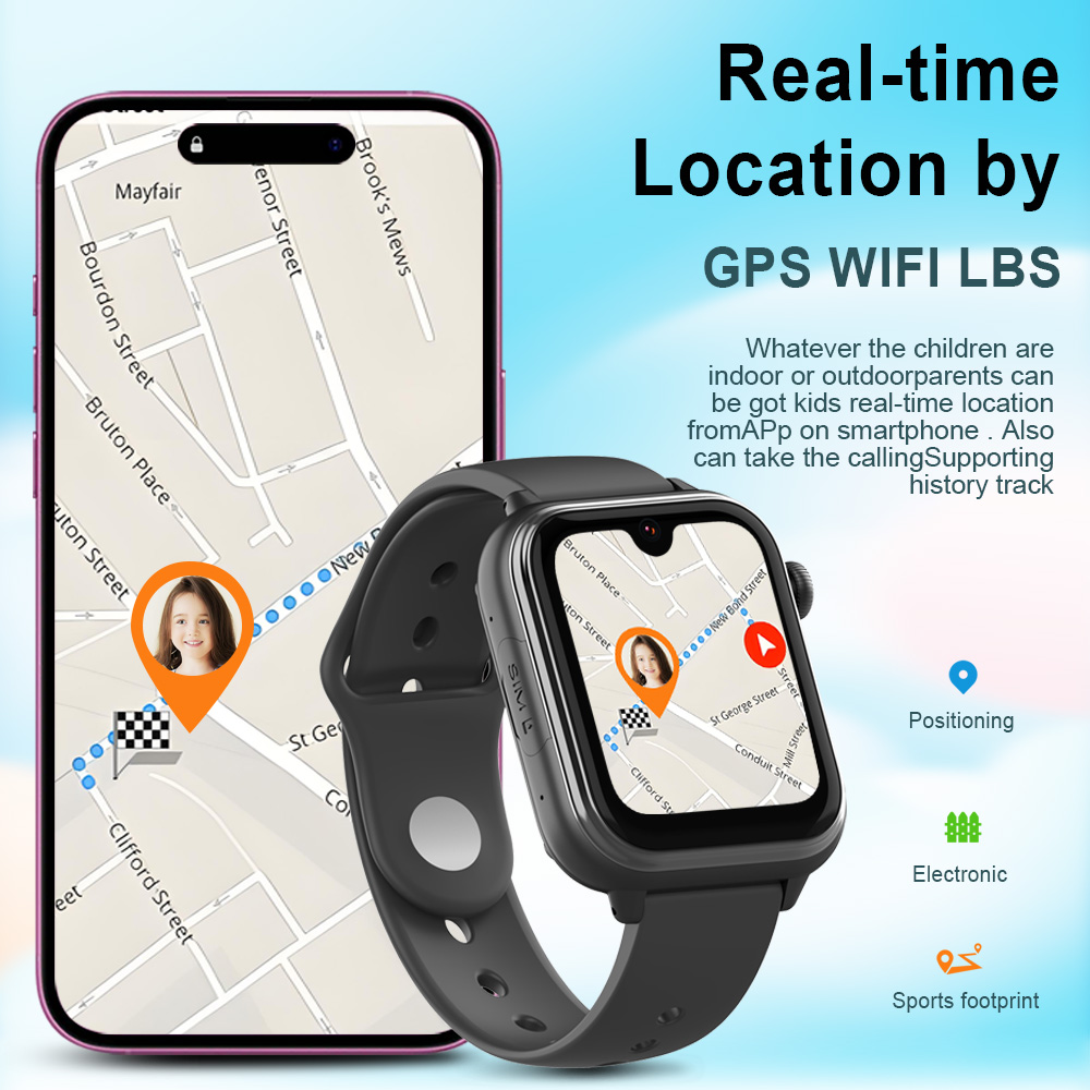 Wonlex KT37 GPS Smart Watch Ba - Fall Detection Watch recensione e prezzo