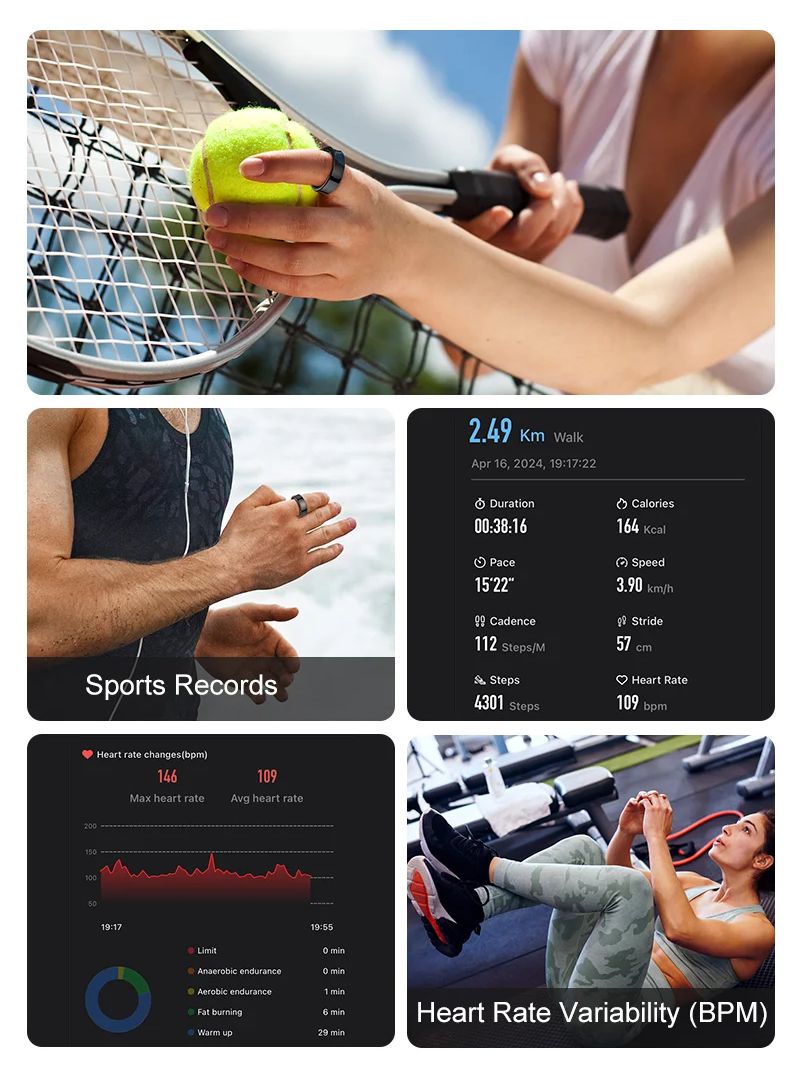 Nuovo Smart Ring R09 Health Mo - Temperature Ring Skin recensione e prezzo